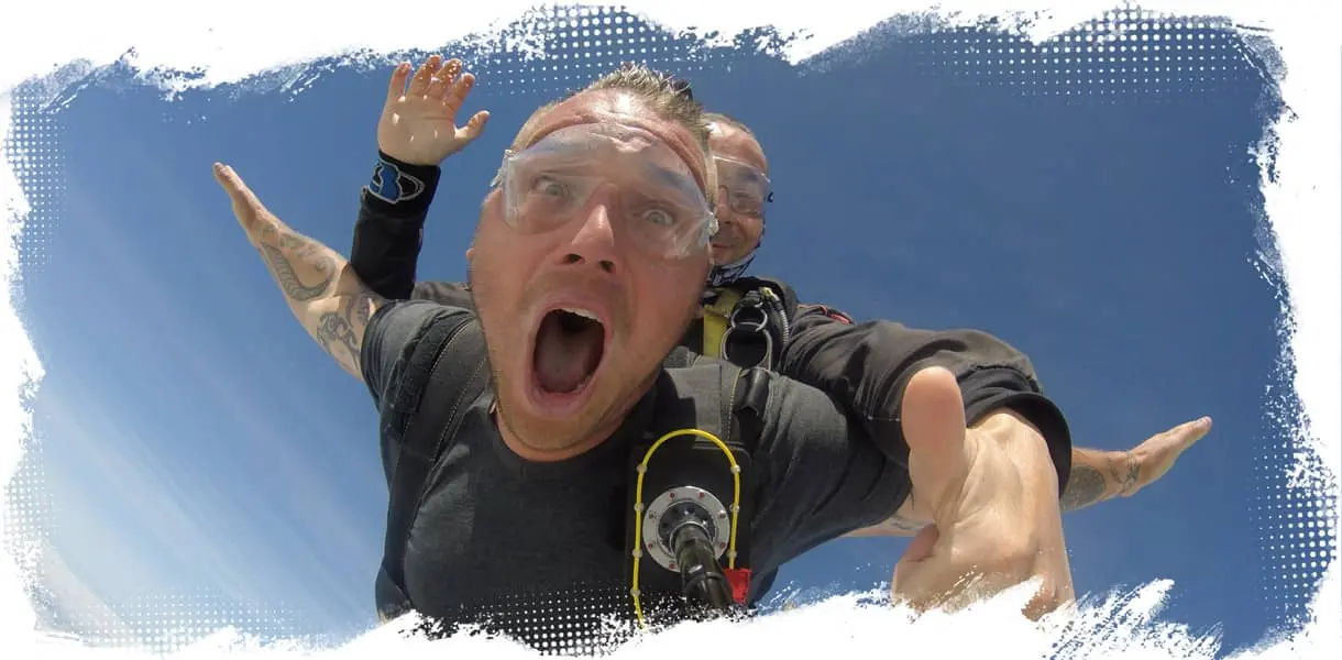 Saut tandem en parachute Carcassonne