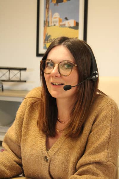 Amandine, responsable administrative