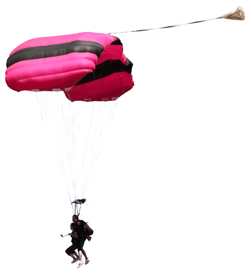 Saut tandem parachute Toulouse